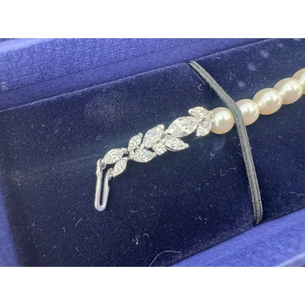 Swarovski Louison Pearl Bracelet White Rhodium Plated Crystal Bridal Classic